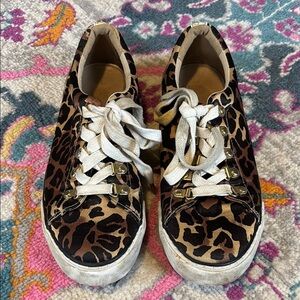 Lilly Pulitzer Leopard Print Sneakers